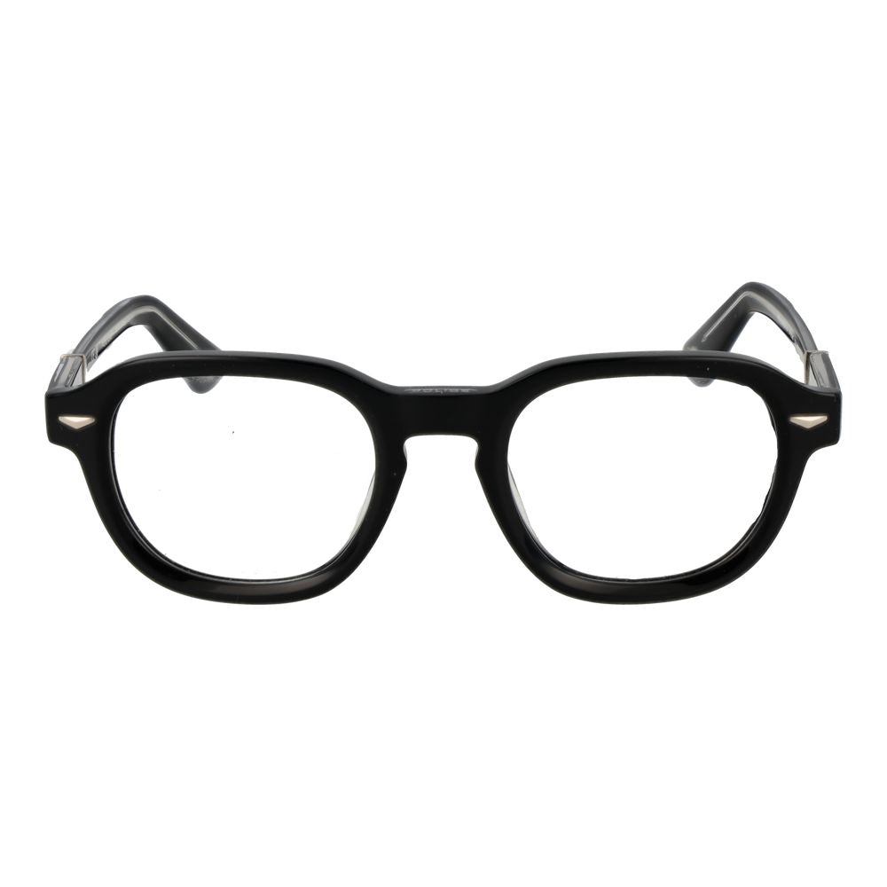 Police Black Cellulose Acetate Glasses (Frames) Police