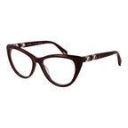 Police Burgundy Plastic Glasses (Frames) Police