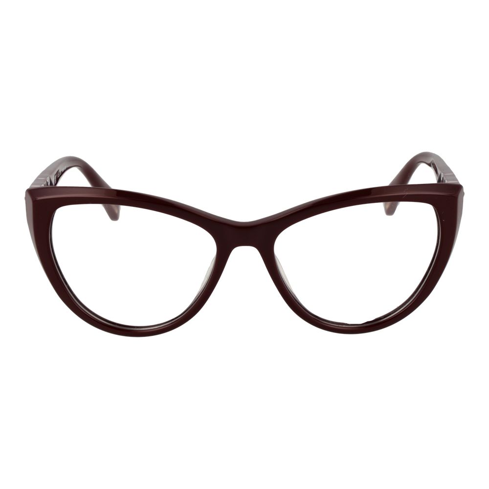 Police Burgundy Plastic Glasses (Frames) Police