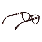 Police Burgundy Plastic Glasses (Frames) Police