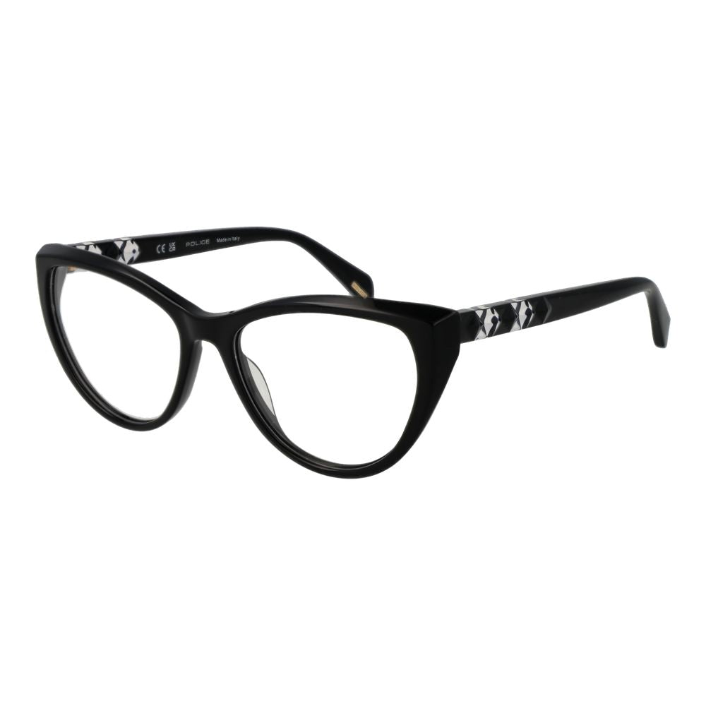 Police Black Plastic Glasses (Frames) Police