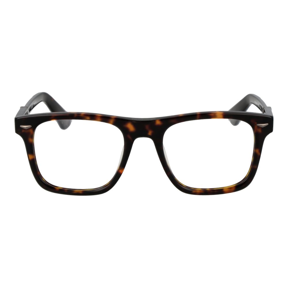 Police Brown Cellulose Acetate Glasses (Frames) Police