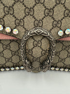 Gucci GUCCI DIONYSUS GG Supreme with Diamantes Handbag Gucci