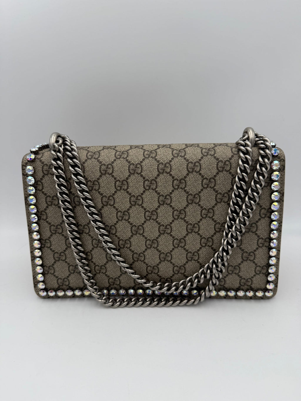 Gucci GUCCI DIONYSUS GG Supreme with Diamantes Handbag Gucci