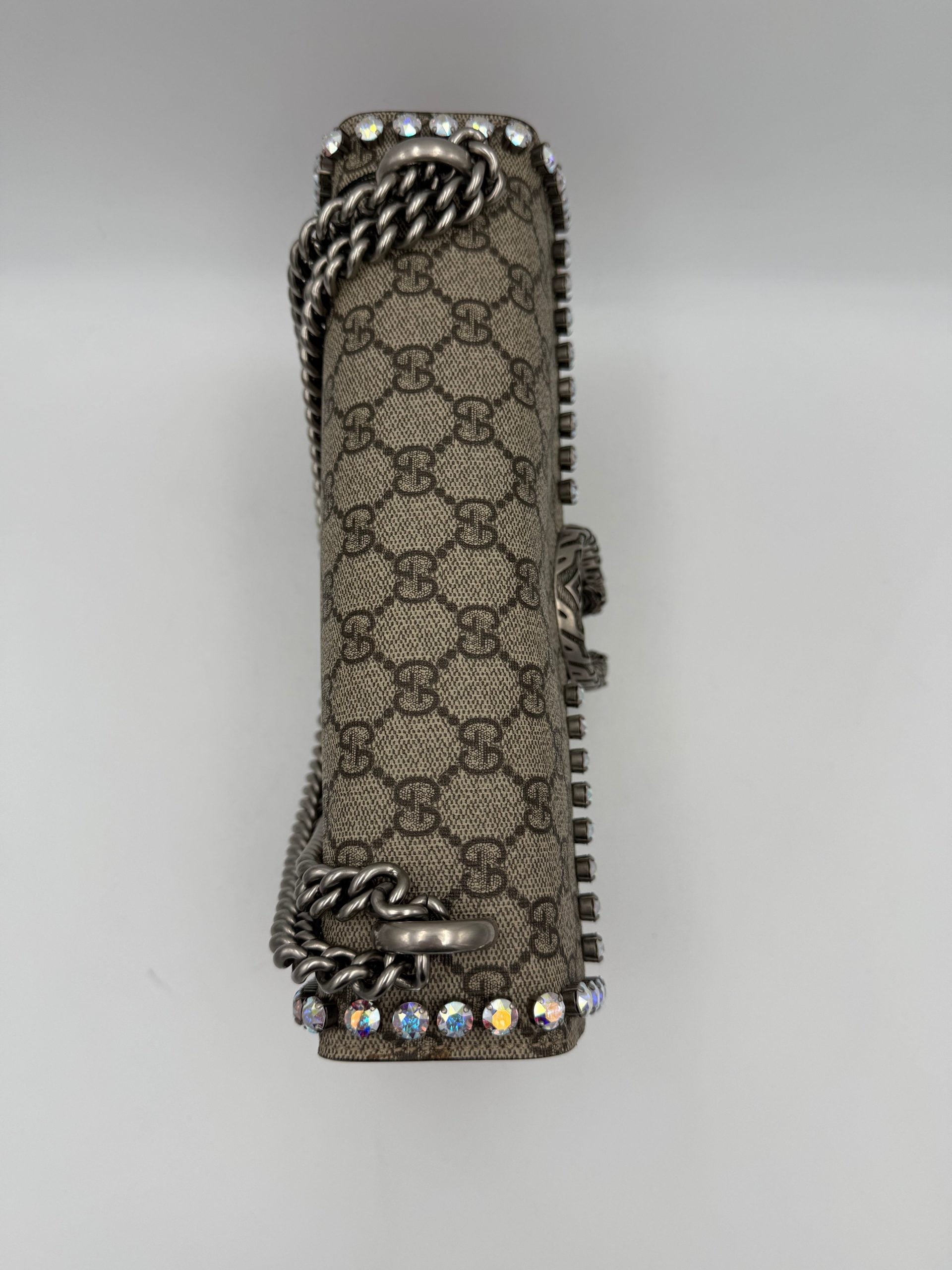 Gucci GUCCI DIONYSUS GG Supreme with Diamantes Handbag Gucci