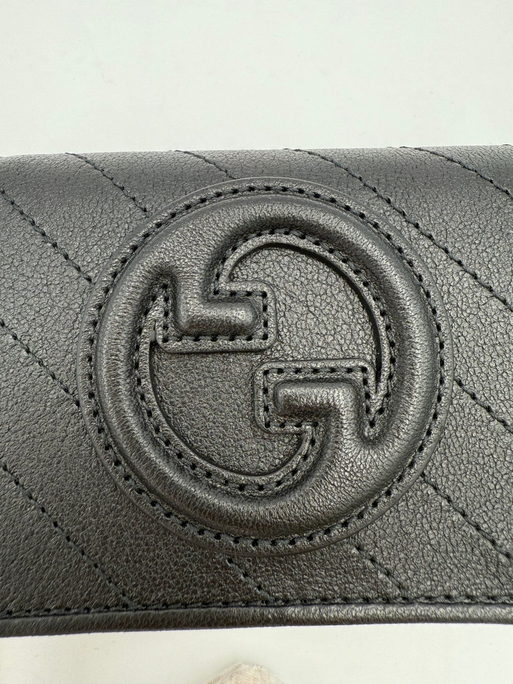 Gucci GUCCI GG BLONDIE Black Compact Wallet Gucci