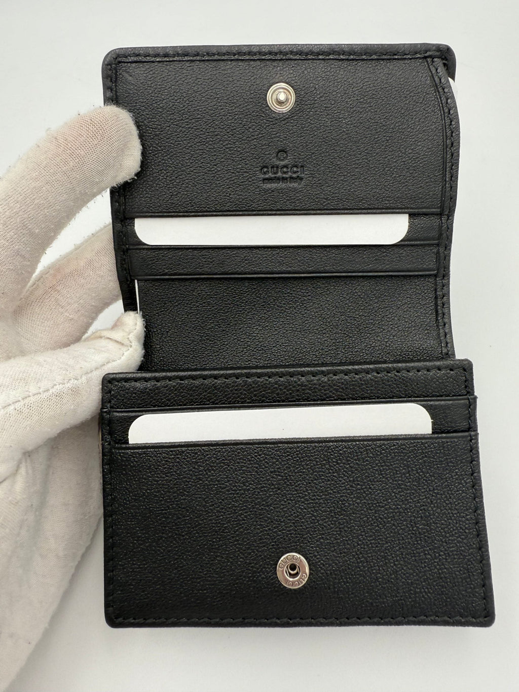 Gucci GUCCI GG BLONDIE Black Compact Wallet Gucci