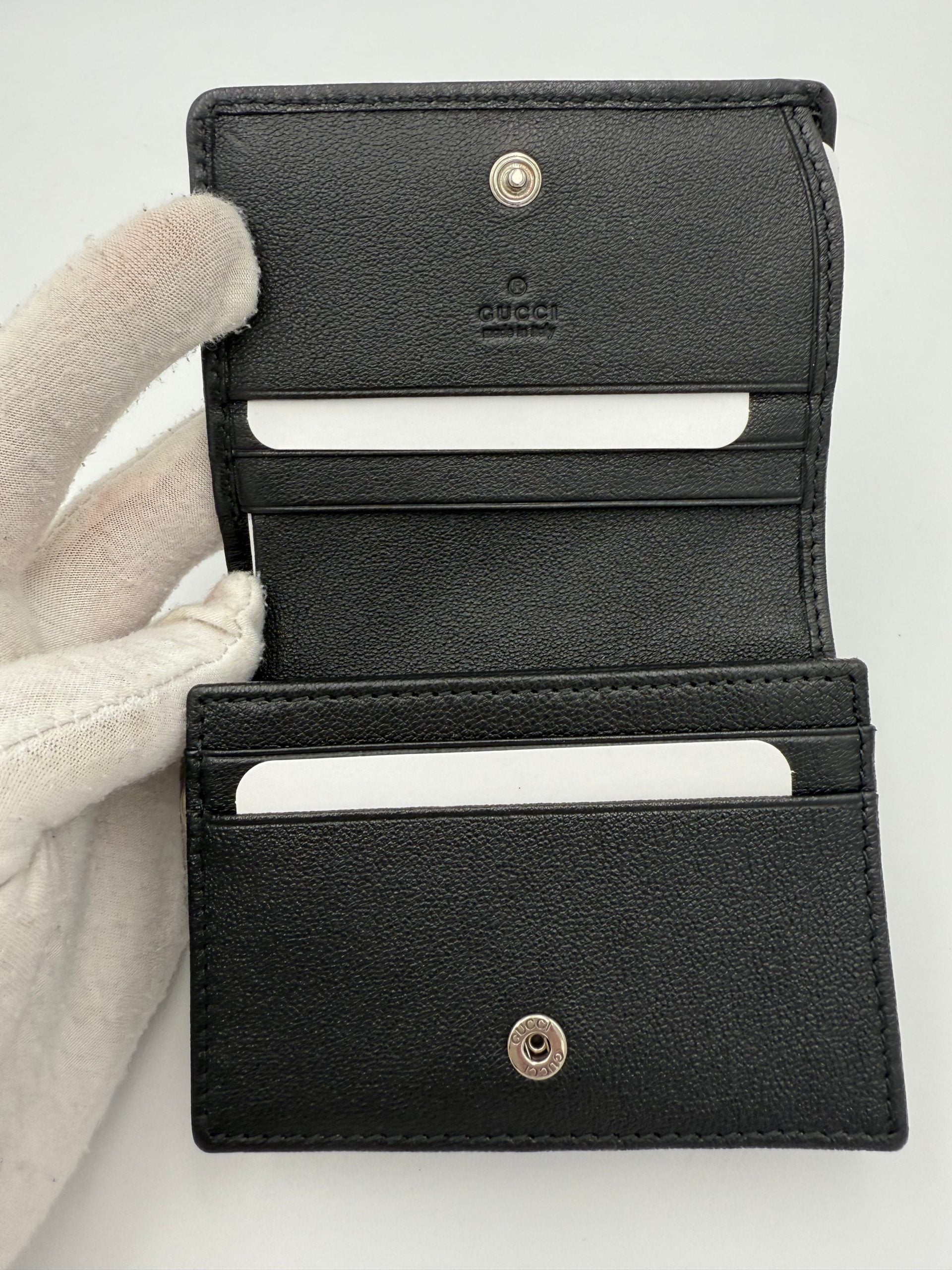 Gucci GUCCI GG BLONDIE Black Compact Wallet Gucci