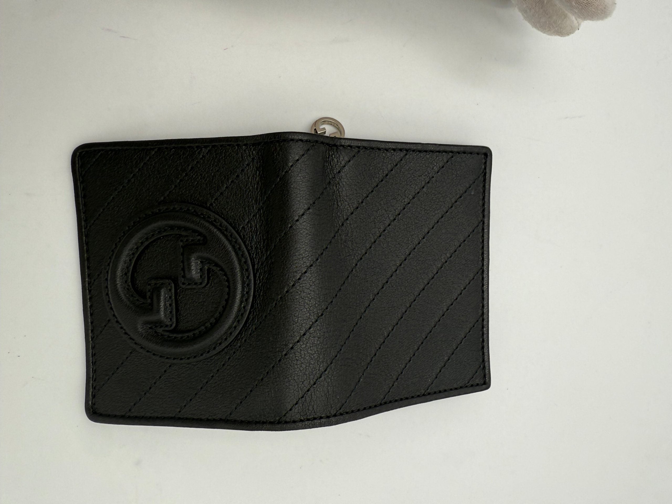 Gucci GUCCI GG BLONDIE Black Compact Wallet Gucci