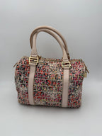 Fendi FENDI FF Canvas Fiori Handbag Fendi