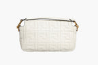 Fendi FF Embossed Baguette Nappa Leather Bag Fendi