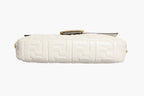 Fendi FF Embossed Baguette Nappa Leather Bag Fendi