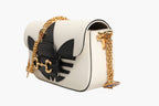 Gucci x Adidas Horsebit 1955  White Black Calfskin Leather Shoulder Bag Gucci