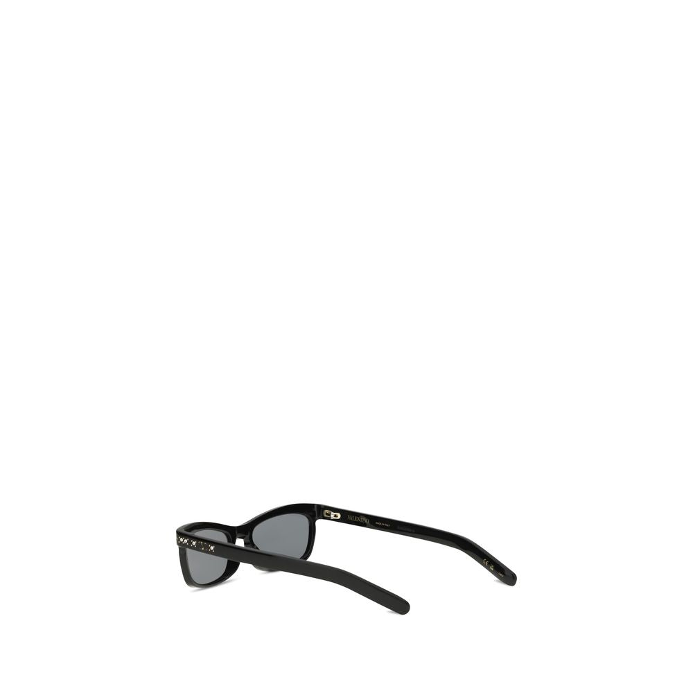 Valentino Garavani Black Acetate Sunglasses Valentino Garavani