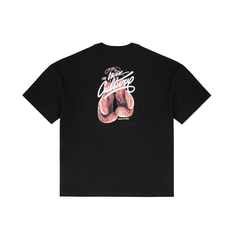 5TATE OF MIND Black Cotton T-Shirt 5TATE OF MIND