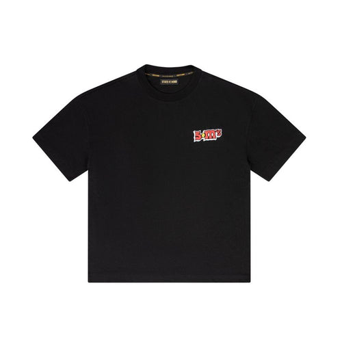 5TATE OF MIND Black Cotton T-Shirt 5TATE OF MIND
