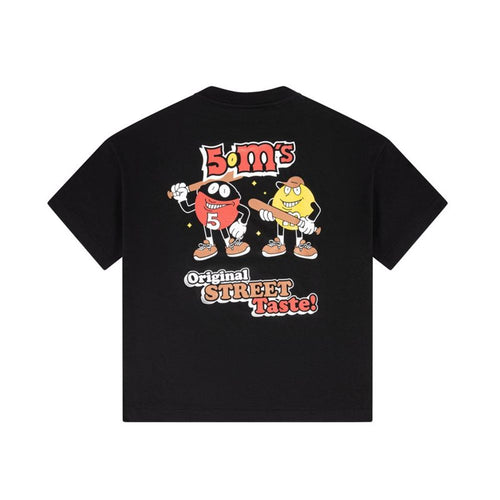 5TATE OF MIND Black Cotton T-Shirt 5TATE OF MIND