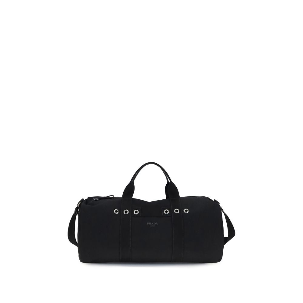 Prada Black Cotton Luggage And Travel Prada