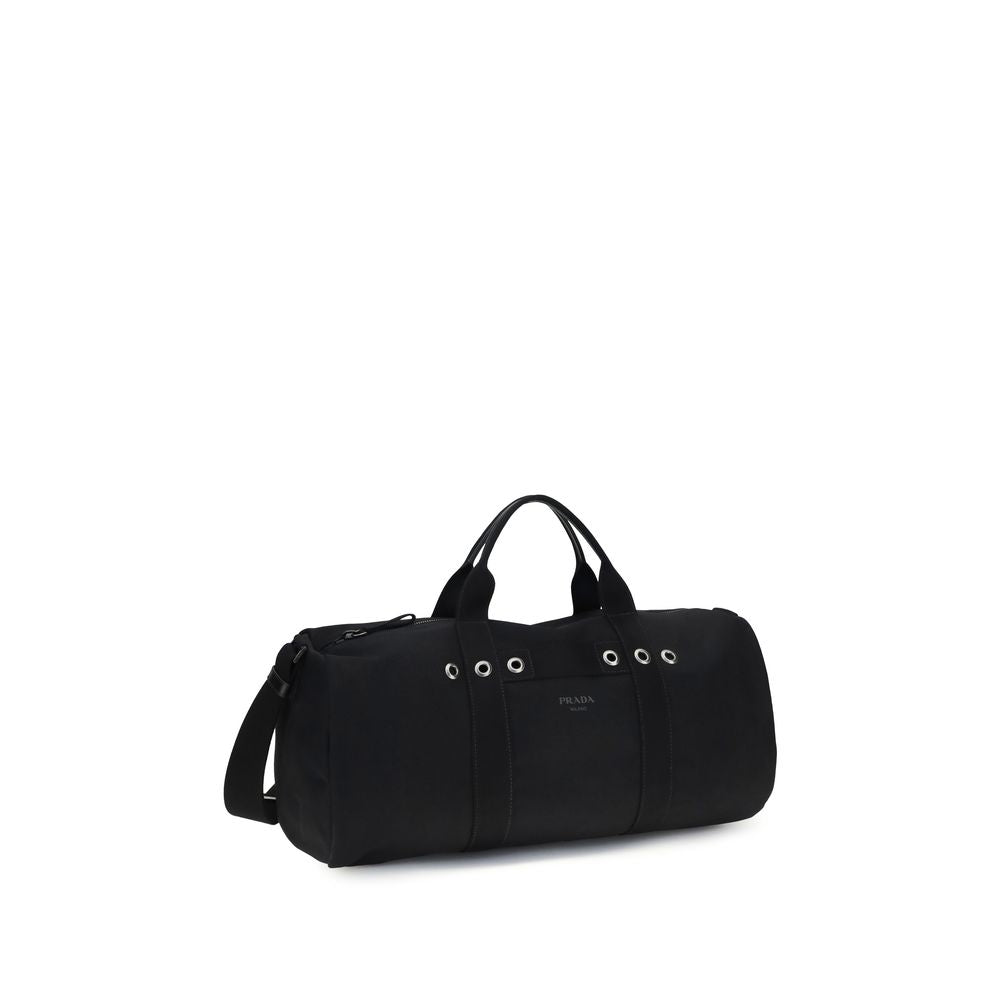Prada Black Cotton Luggage And Travel Prada