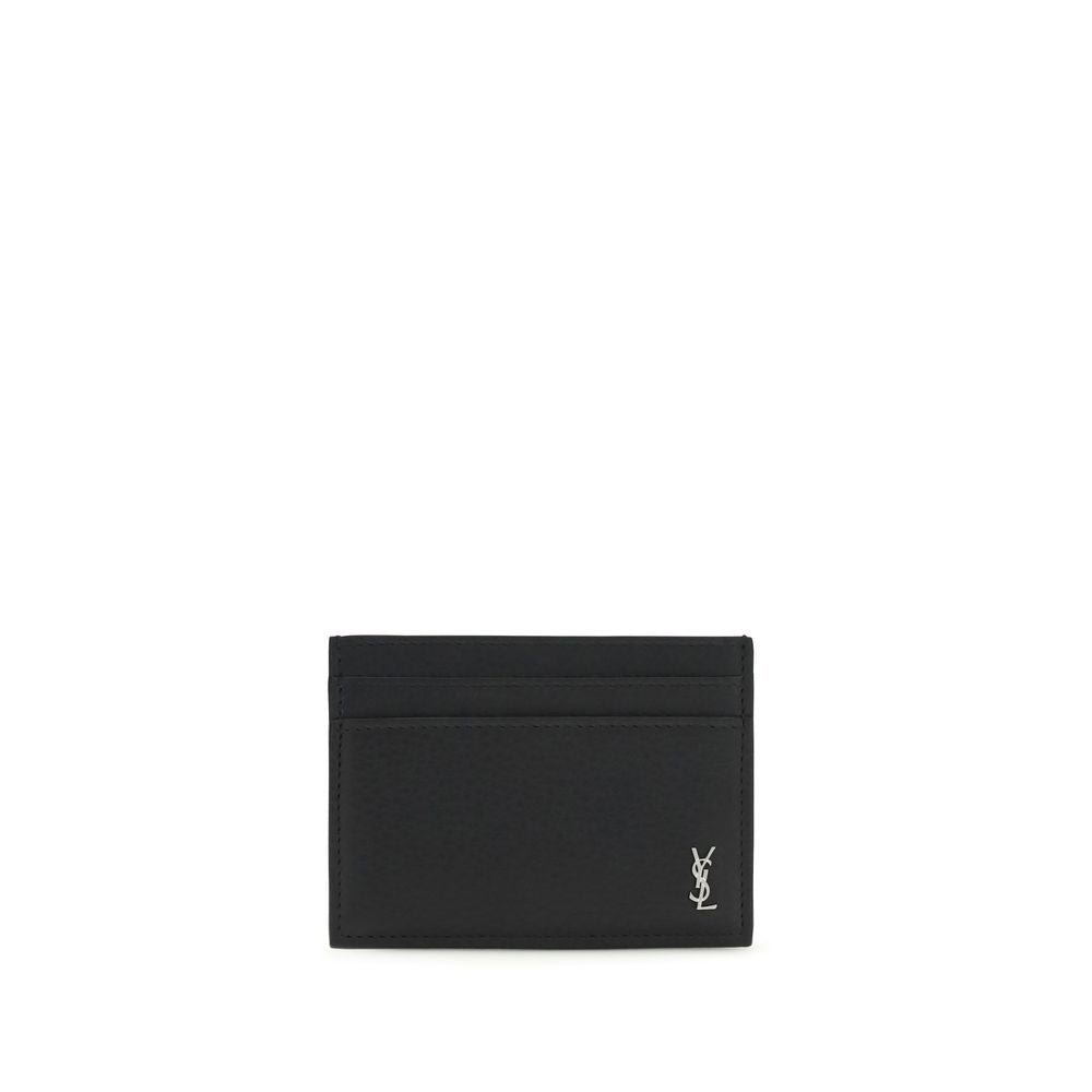 Saint Laurent Black Calf Leather Bos Taurus Wallet Saint Laurent