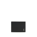 Saint Laurent Black Calf Leather Bos Taurus Wallet Saint Laurent