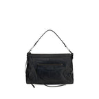Balenciaga Black Lamb Ovis Aries Aries Shoulder Bag Balenciaga