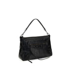 Balenciaga Black Lamb Ovis Aries Aries Shoulder Bag Balenciaga