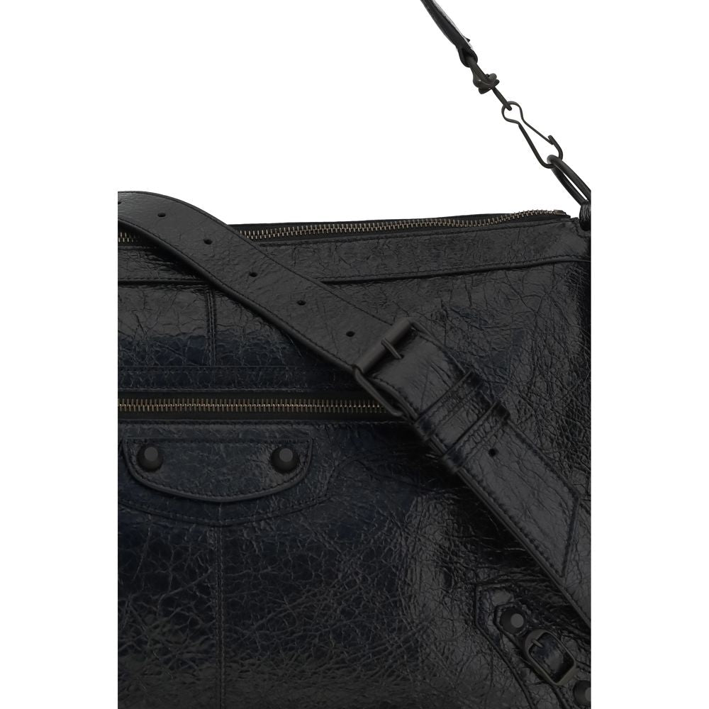 Balenciaga Black Lamb Ovis Aries Aries Shoulder Bag Balenciaga