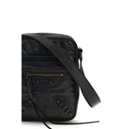 Balenciaga Black Lamb Ovis Aries Aries Shoulder Bag Balenciaga