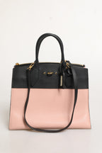 Louis Vuitton Pink and Black Leather City Steamer Leather Handbag Louis Vuitton