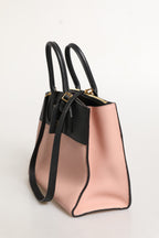 Louis Vuitton Pink and Black Leather City Steamer Leather Handbag Louis Vuitton
