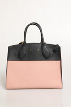 Louis Vuitton Pink and Black Leather City Steamer Leather Handbag Louis Vuitton