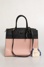 Louis Vuitton Pink and Black Leather City Steamer Leather Handbag Louis Vuitton