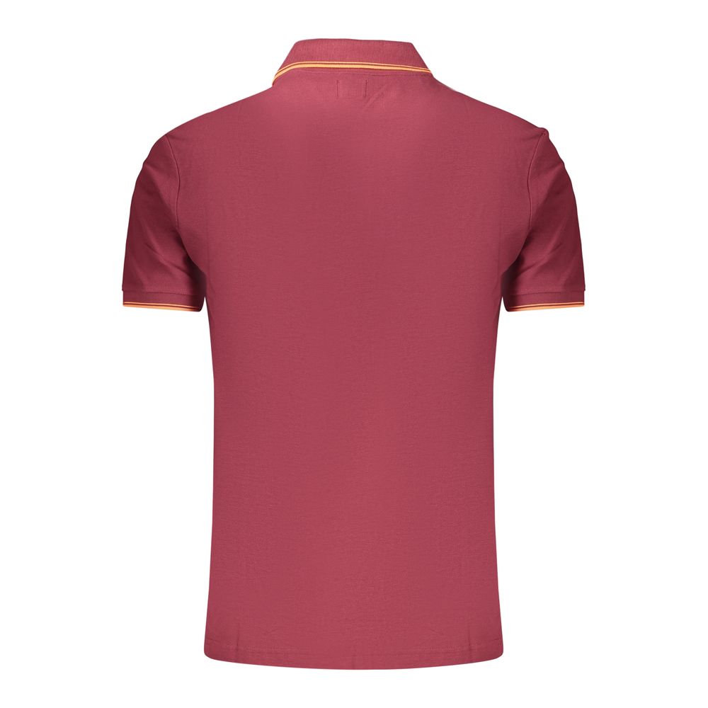 U.S. Grand Rosso Cotton Men's Polo U.S. Grand