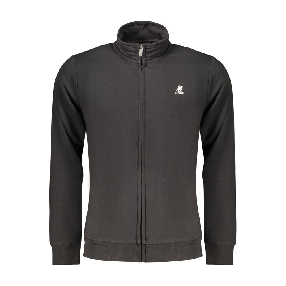 U.S. Grand Black Cotton Men's Sweatshirt U.S. Grand