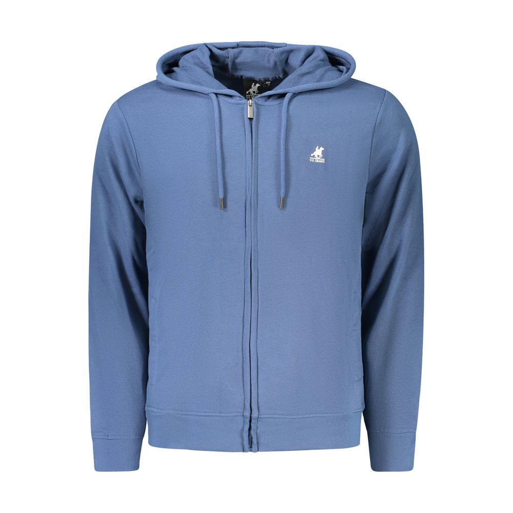 U.S. Grand Blue Cotton Men's Sweatshirt U.S. Grand