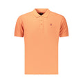 U.S. Grand Orange Cotton Men's Polo Shirt U.S. Grand