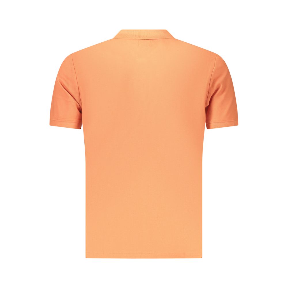 U.S. Grand Orange Cotton Men's Polo Shirt U.S. Grand