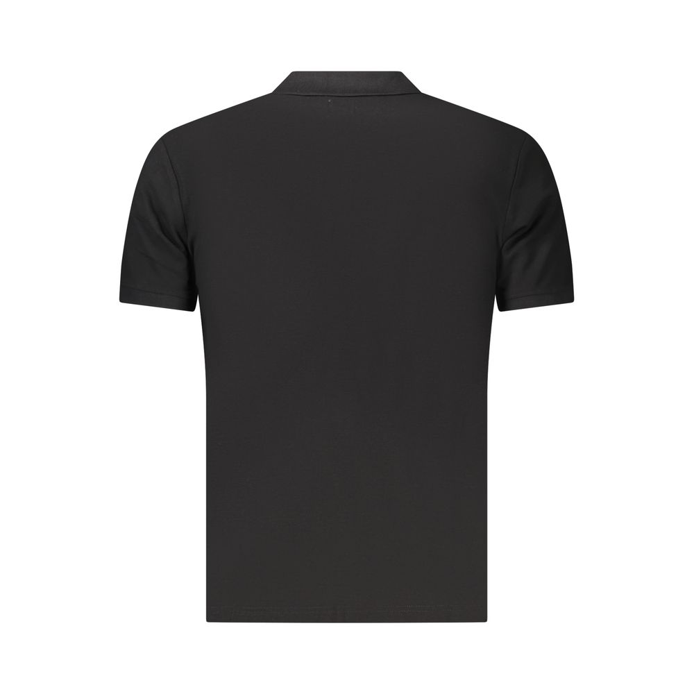 U.S. Grand Black Cotton Men's Polo Shirt U.S. Grand