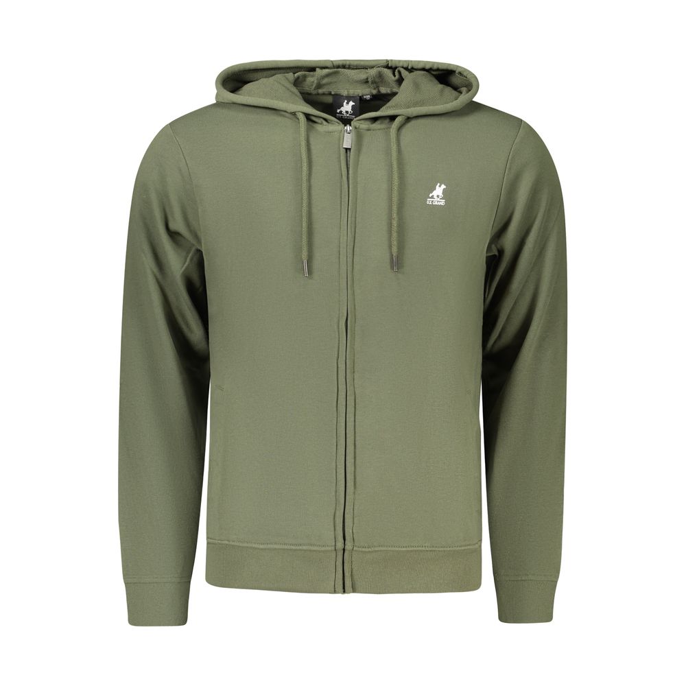 U.S. Grand Green Cotton Men's Hoodie U.S. Grand