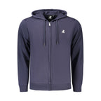 U.S. Grand Blue Cotton Mens Hoodie U.S. Grand