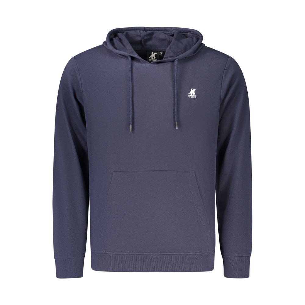 U.S. Grand Blue Cotton Men's Sweatshirt U.S. Grand