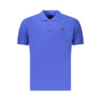 U.S. Grand Blue Cotton Men's Polo U.S. Grand