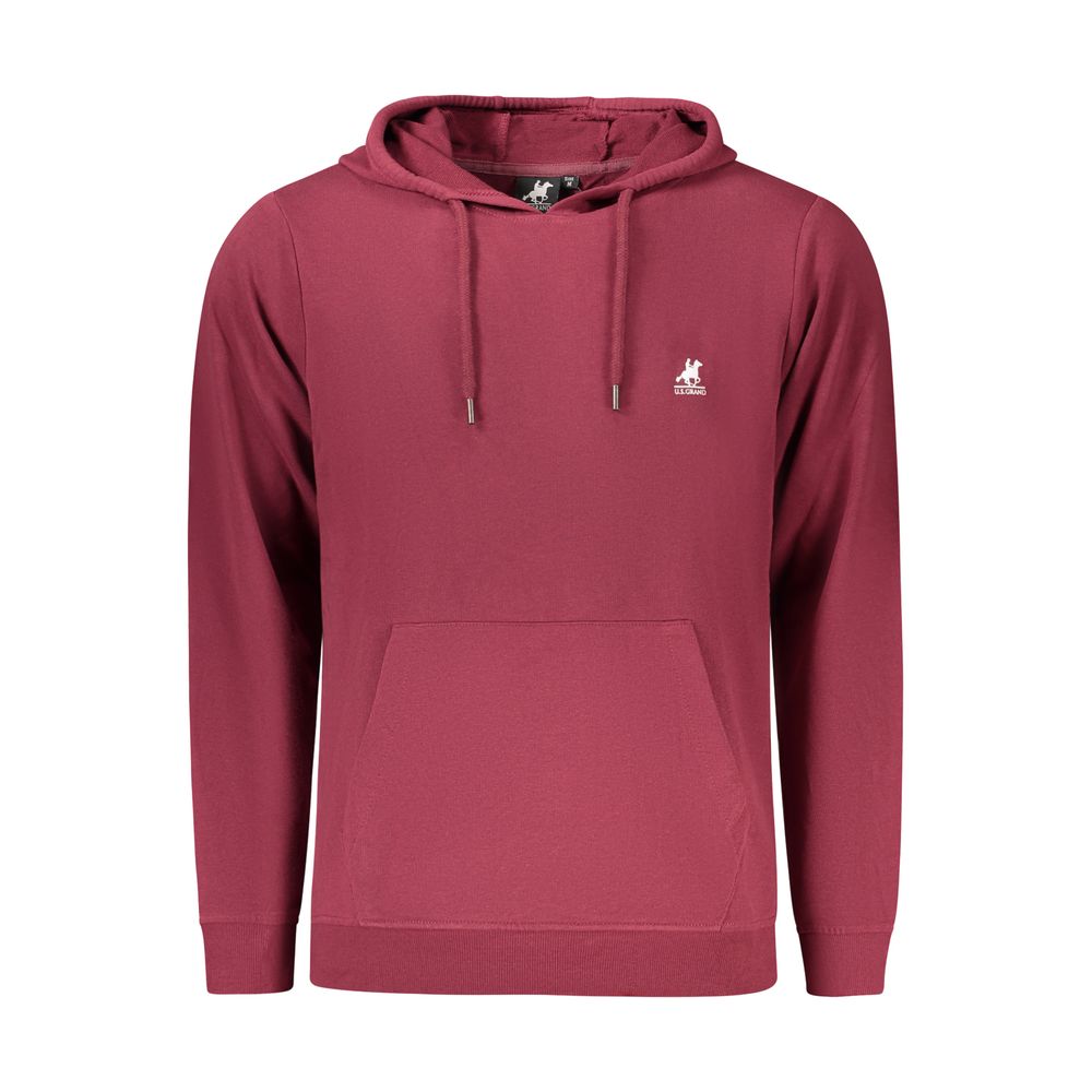 U.S. Grand Red Cotton Men's Sweatshirt U.S. Grand