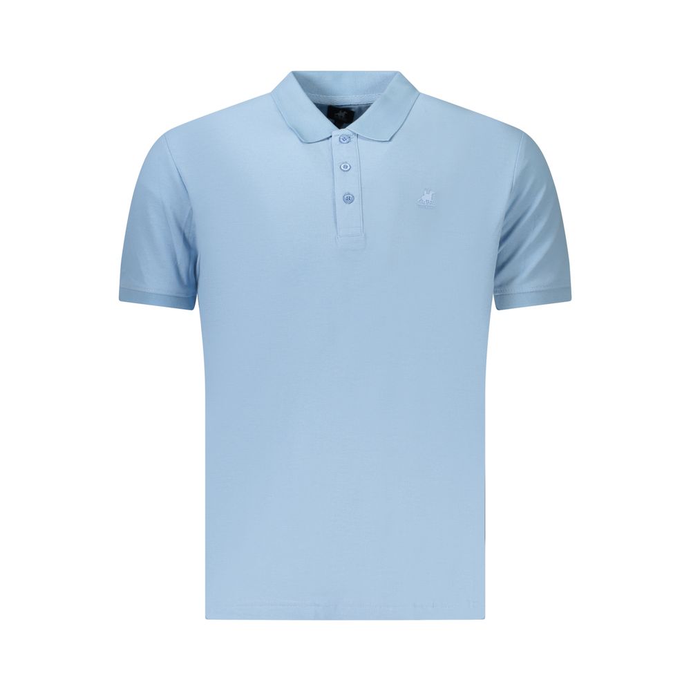 U.S. Grand Azzurro Cotton Men's Polo U.S. Grand