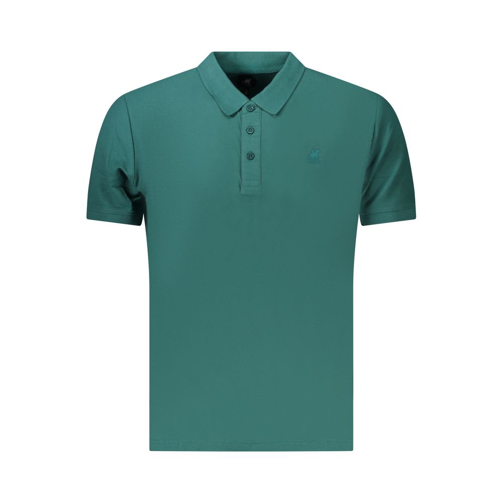 U.S. Grand Green Cotton Men's Polo U.S. Grand