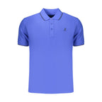 U.S. Grand Blue Cotton Men's Polo Shirt U.S. Grand