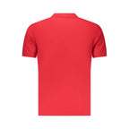 U.S. Grand Red Cotton Men Polo U.S. Grand