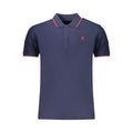 U.S. Grand Blue Cotton Men's Polo U.S. Grand