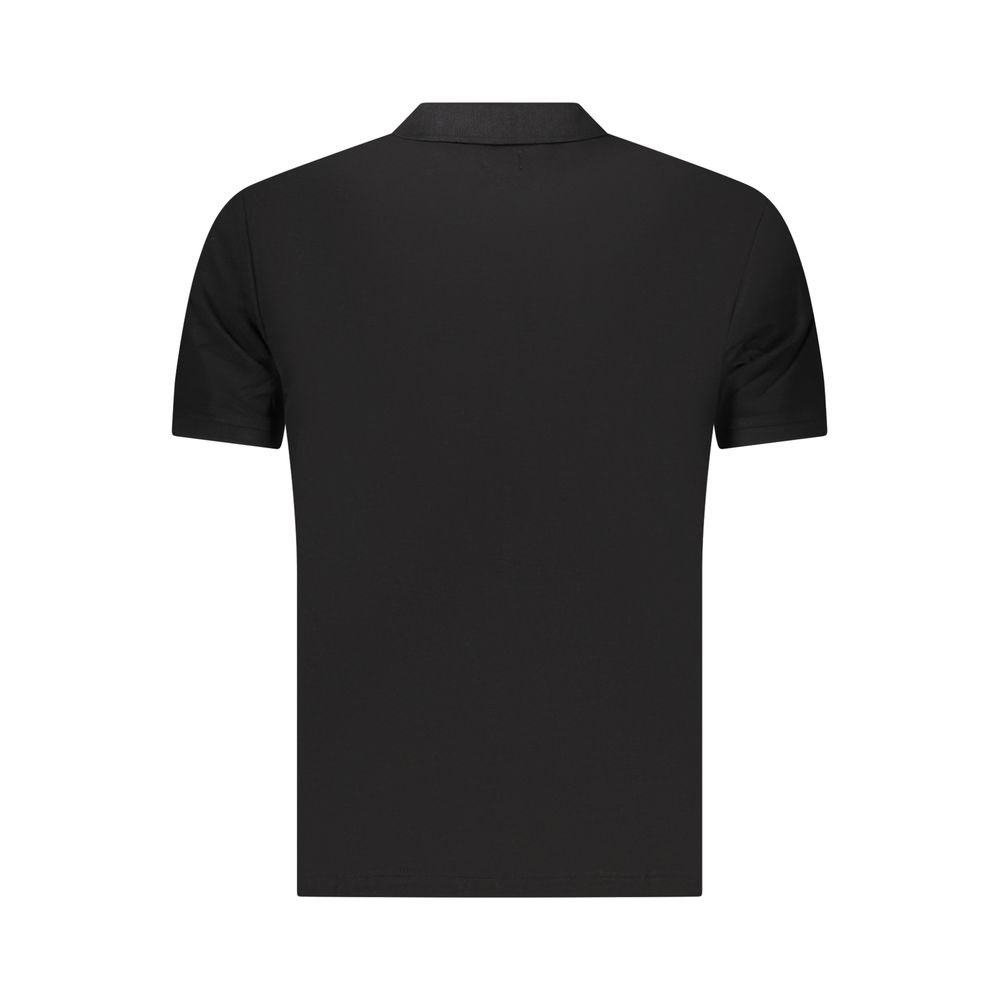 U.S. Grand Black Cotton Men's Polo U.S. Grand